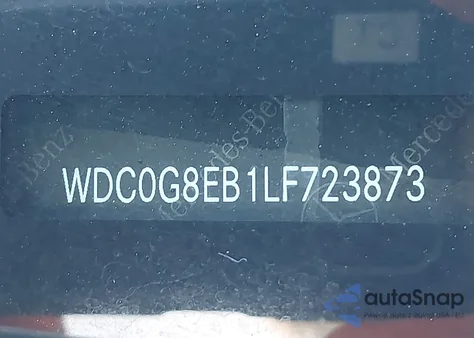 2020 Mercedes-Benz Glc 300 4Matic from USA, damaged, VIN WDC0G8EB1LF723873